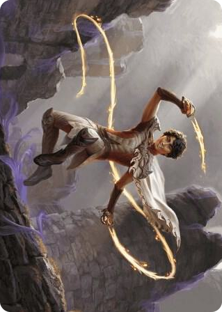 Kellan, the Fae-Blooded Art Card #39 S - Art Series: Wilds of Eldraine Pokemon card
