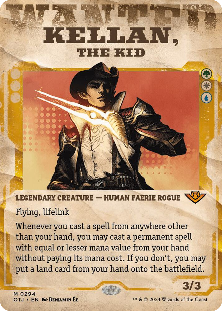 0294 Kellan, the Kid (Showcase) M Outlaws of Thunder Junction