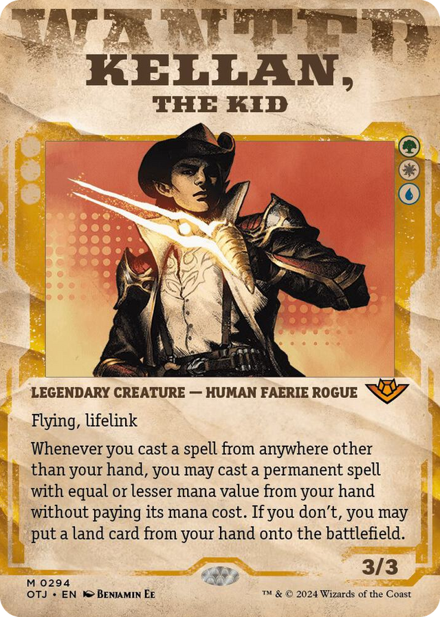 0294 Kellan, the Kid (Showcase) M Outlaws of Thunder Junction