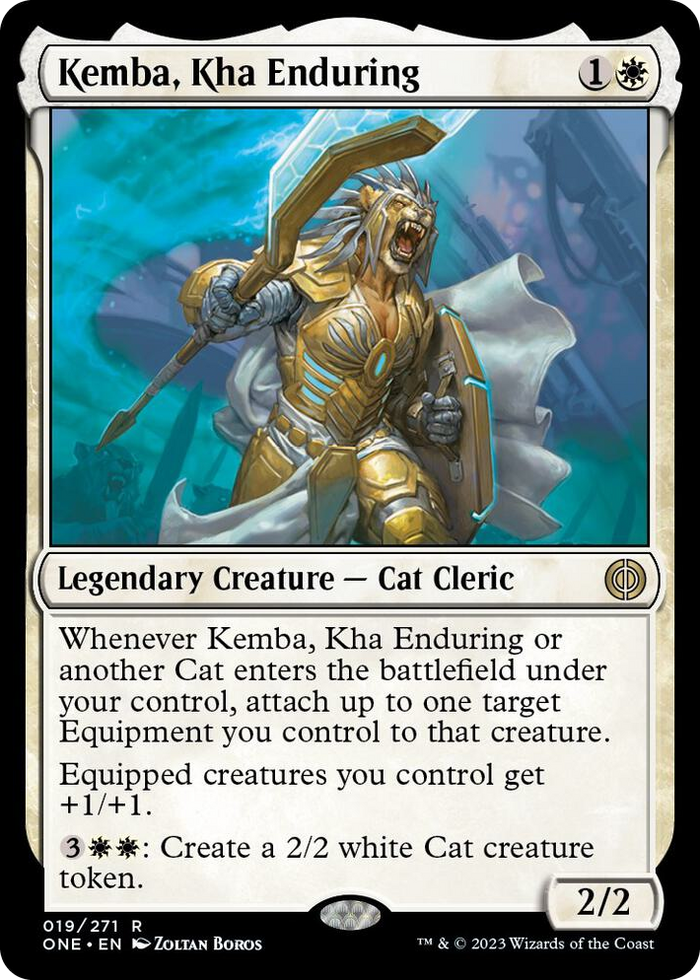 Kemba, Kha Enduring #19 R - Phyrexia: All Will Be One Pokemon card