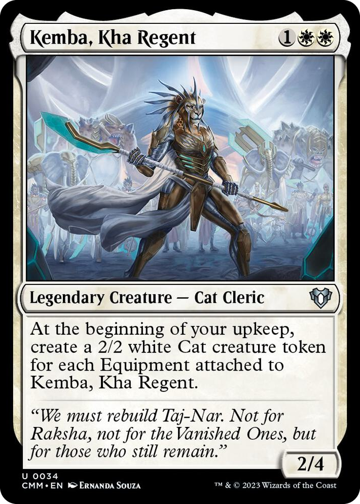 0034 Kemba, Kha Regent U Commander Masters