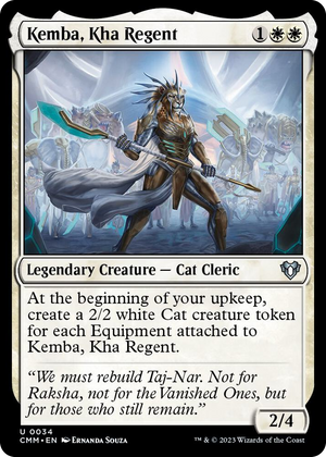 0034 Kemba, Kha Regent U Commander Masters