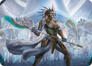 0002 Kemba, Kha Regent Art Card S Art Series: Commander Masters