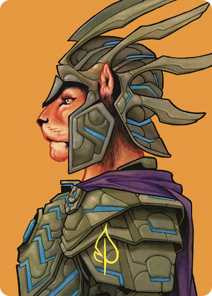 0051 Kemba, Kha Regent Art Card (2) (Gold-Stamped Signature) S Art Series: Commander Masters