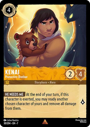 0030 Kenai - Protective Brother Rare Archazia's Island