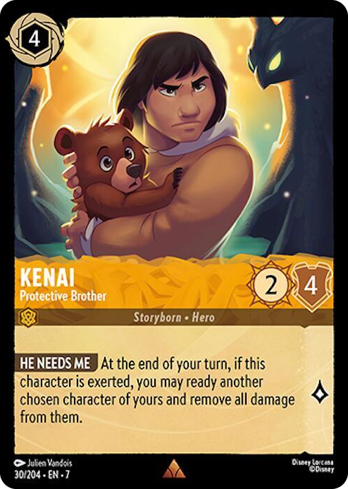 0030 Kenai - Protective Brother Rare Archazia's Island