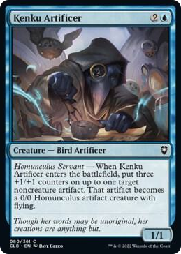 0080 Kenku Artificer C Commander Legends: Battle for Baldur's Gate