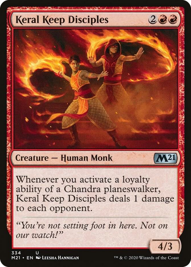 0334 Keral Keep Disciples U Core Set 2021