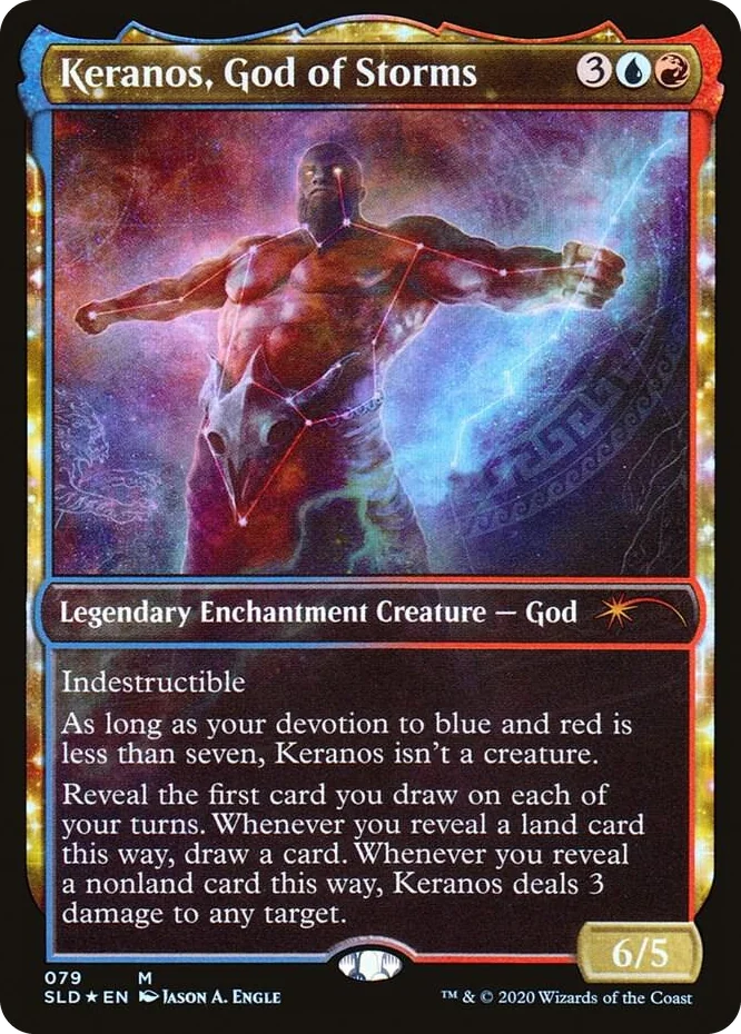 0079 Keranos, God of Storms M Secret Lair Drop Series