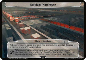 0586 Kerblam! Warehouse T Planechase: Universes Beyond: Doctor Who