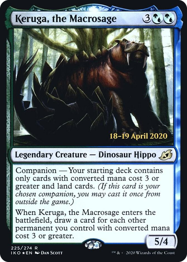 0225 Keruga, the Macrosage R Prerelease Cards