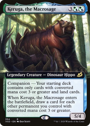 0354 Keruga, the Macrosage (Extended Art) R Lair of Behemoths