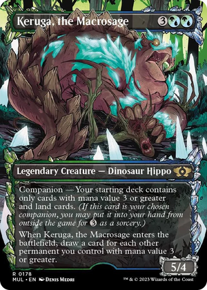 0178 Keruga, the Macrosage (Halo Foil) R March of the Machine: Multiverse Legends