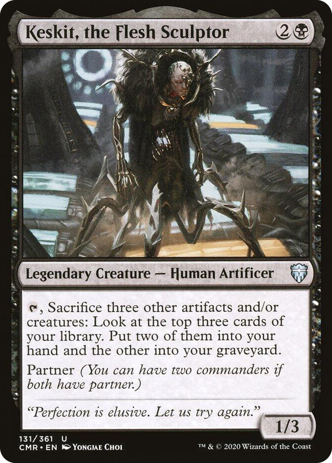 0131 Keskit, the Flesh Sculptor U Commander Legends