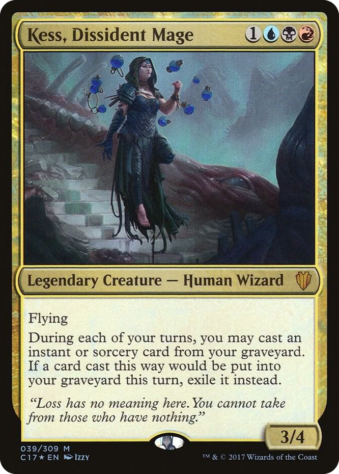 0039 Kess, Dissident Mage M Commander 2017