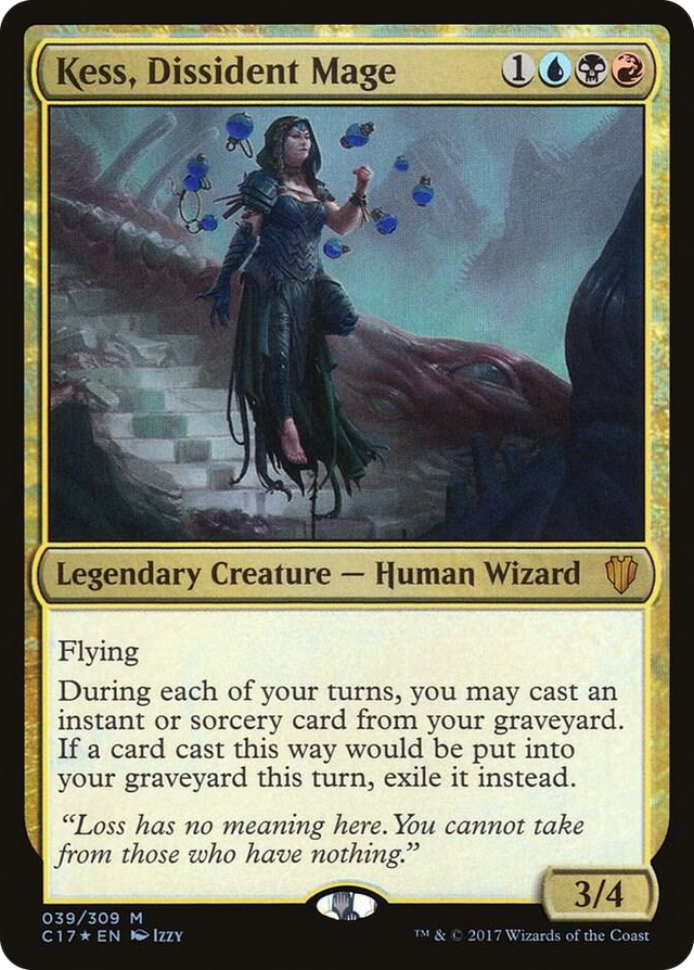0039 Kess, Dissident Mage M Commander 2017