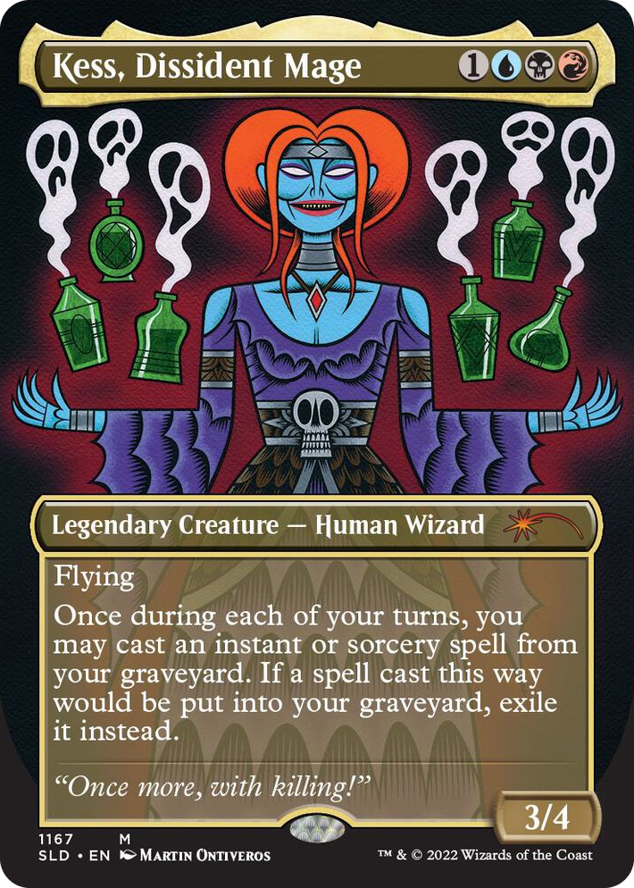 1167 Kess, Dissident Mage M Secret Lair Drop Series