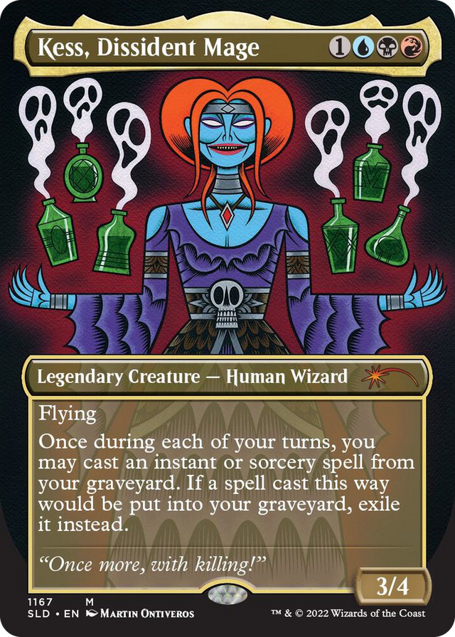 1167 Kess, Dissident Mage M Secret Lair Drop Series