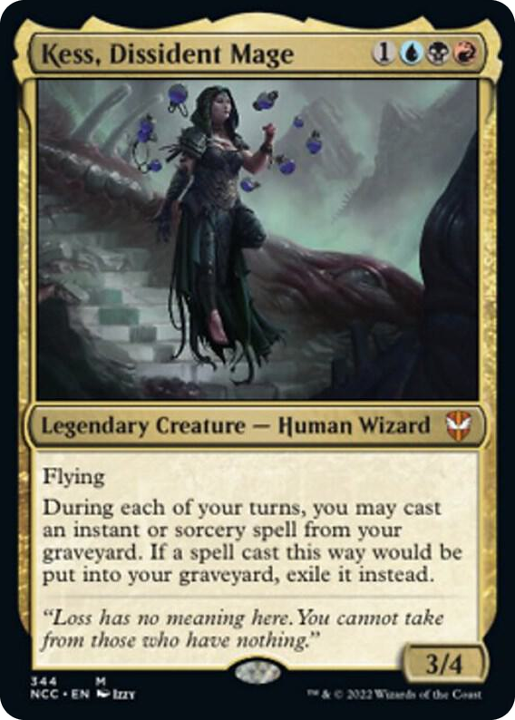 0344 Kess, Dissident Mage M Commander: Streets of New Capenna