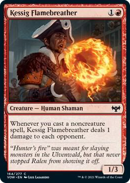0164 Kessig Flamebreather C Innistrad: Crimson Vow