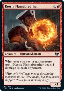 0164 Kessig Flamebreather C Innistrad: Crimson Vow