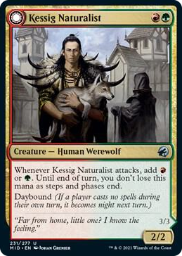 0231 Kessig Naturalist U Innistrad: Midnight Hunt
