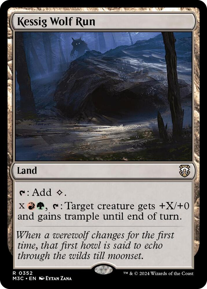 0352 Kessig Wolf Run R Commander: Modern Horizons 3