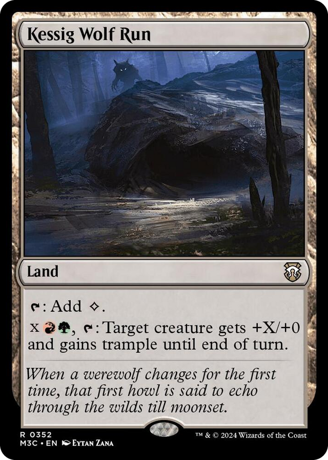 0352 Kessig Wolf Run R Commander: Modern Horizons 3