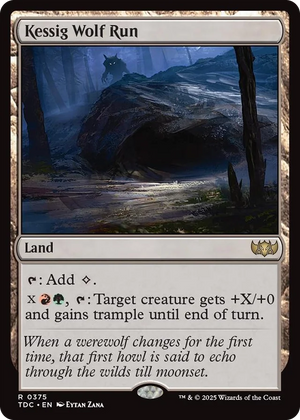 0375 Kessig Wolf Run R Commander: Tarkir: Dragonstorm