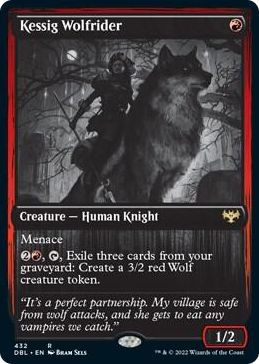 0432 Kessig Wolfrider R Innistrad: Double Feature