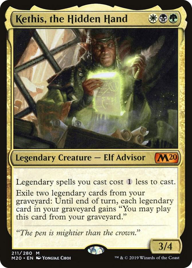0211 Kethis, the Hidden Hand M Core Set 2020