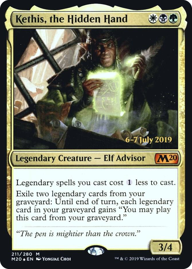 0211 Kethis, the Hidden Hand M Prerelease Cards