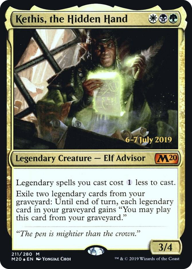 0211 Kethis, the Hidden Hand M Prerelease Cards