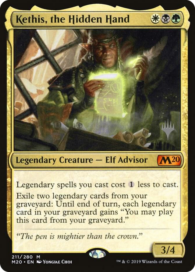 0211 Kethis, the Hidden Hand M Promo Pack: Core Set 2020