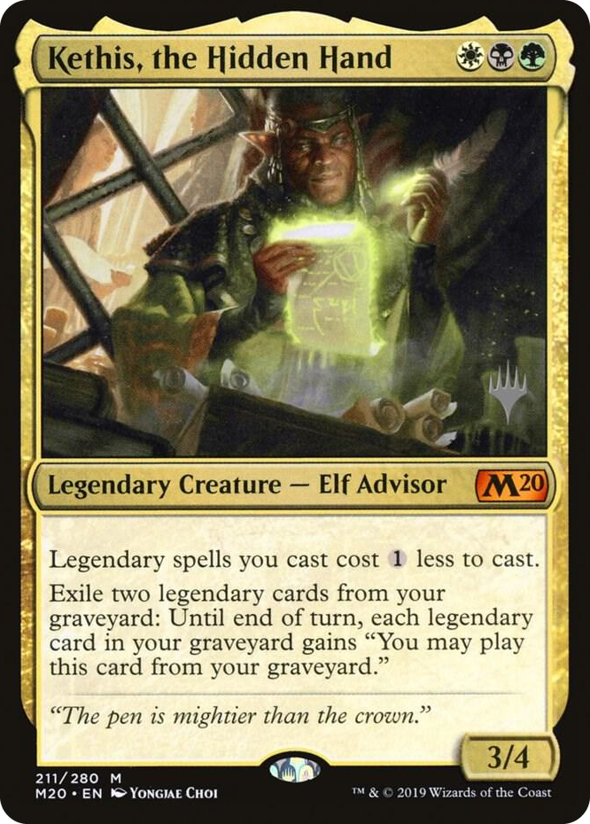 0211 Kethis, the Hidden Hand M Promo Pack: Core Set 2020