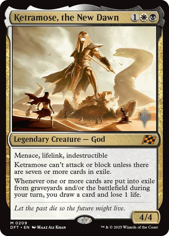 0209 Ketramose, the New Dawn M Promo Pack: Aetherdrift