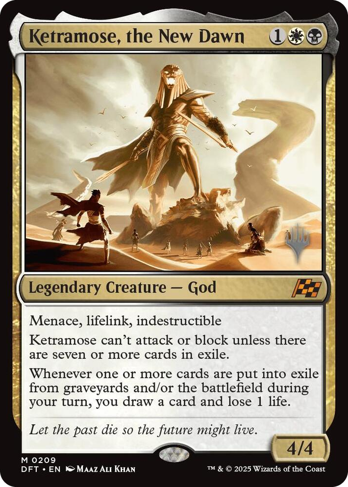 0209 Ketramose, the New Dawn M Promo Pack: Aetherdrift