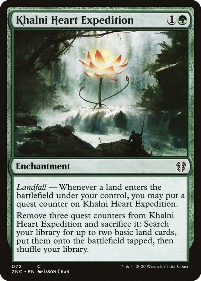 0072 Khalni Heart Expedition C Commander: Zendikar Rising