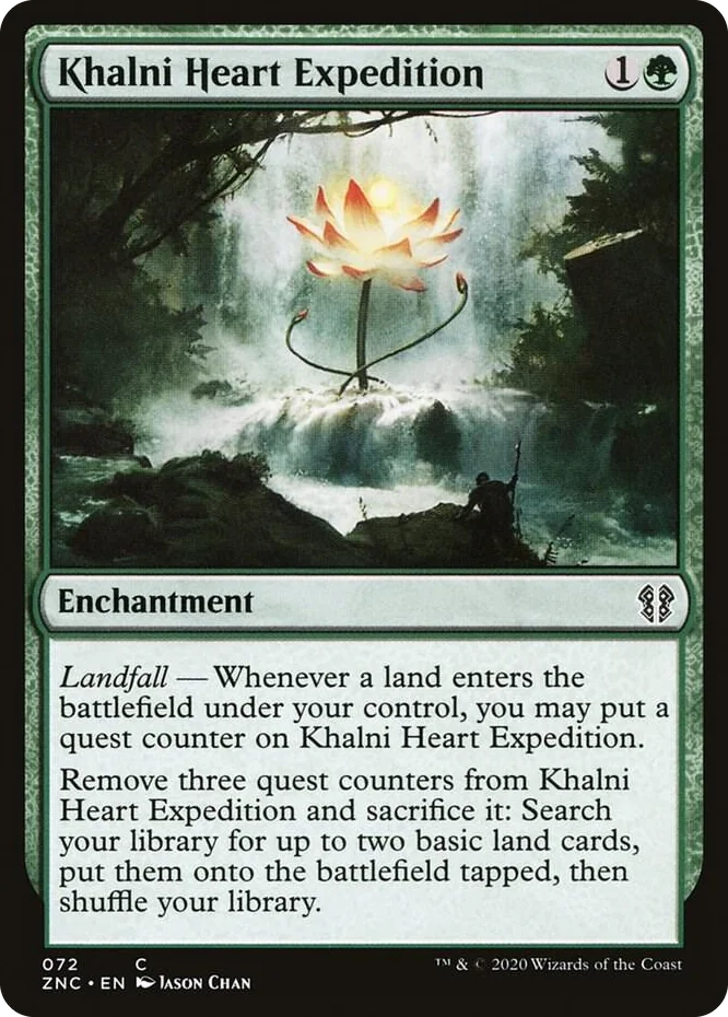 0072 Khalni Heart Expedition C Commander: Zendikar Rising
