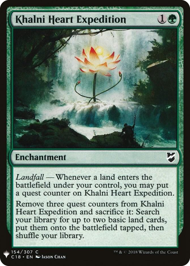Khalni Heart Expedition #154 C - The List Reprints Pokemon card