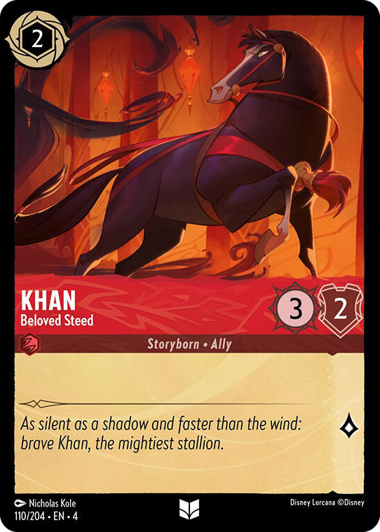 0110 Khan - Beloved Steed Uncommon Ursula's Return