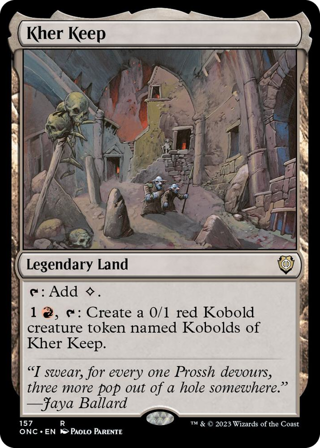 0157 Kher Keep R Commander: Phyrexia: All Will Be One