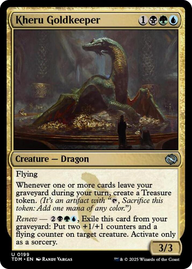 0199 Kheru Goldkeeper U Dragonstorm