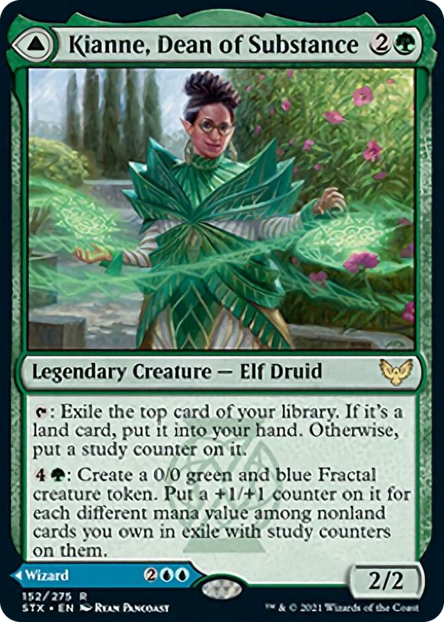 0152 Kianne, Dean of Substance R Strixhaven: School of Mages