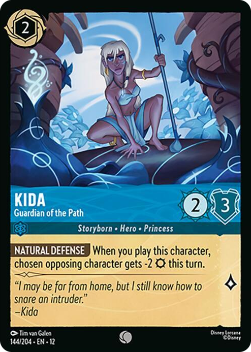 Kida - Guardian of the Path #144 Common - Wilds Unknown Pokemon card