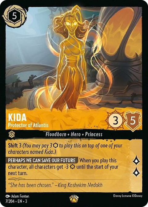 0007 Kida - Protector of Atlantis Legendary Into the Inklands
