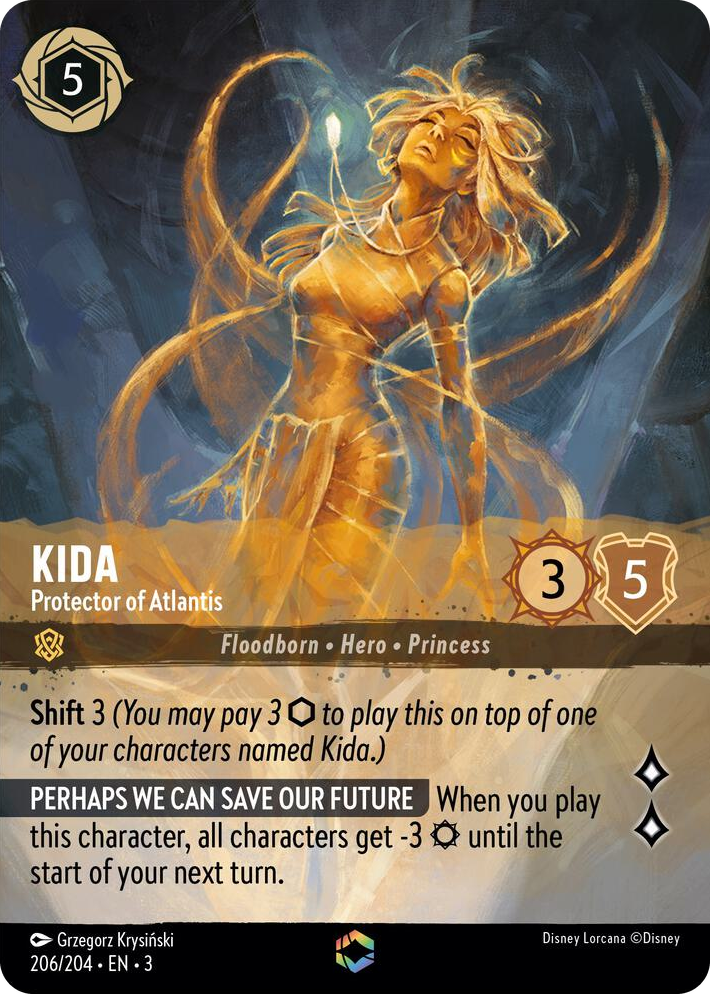 0206 Kida - Protector of Atlantis (Enchanted) Enchanted Into the Inklands
