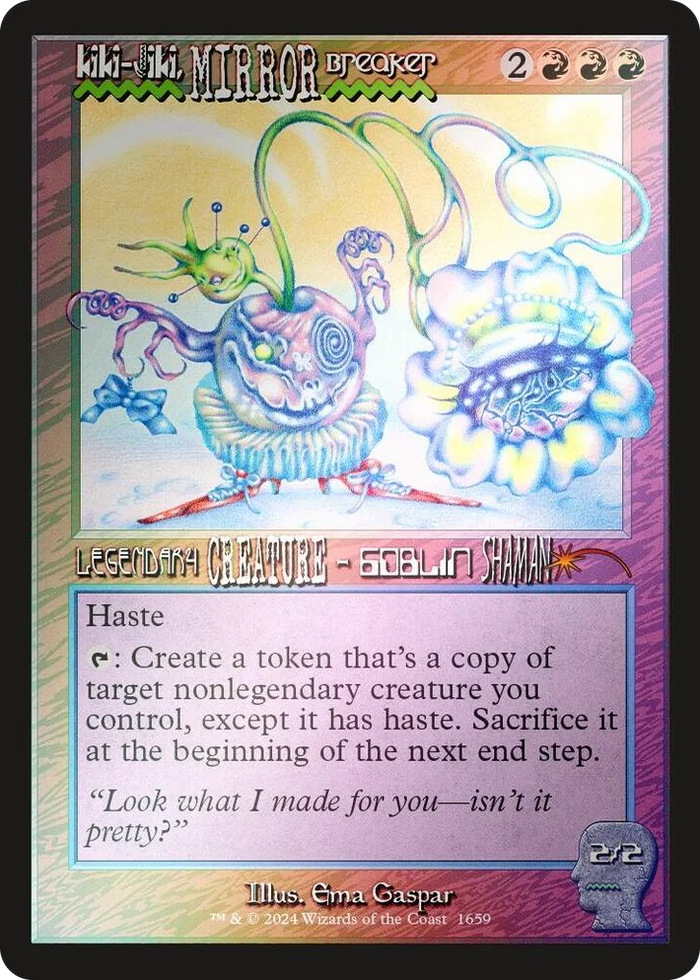 1659 Kiki-Jiki, Mirror Breaker (Rainbow Foil) M Secret Lair Drop Series
