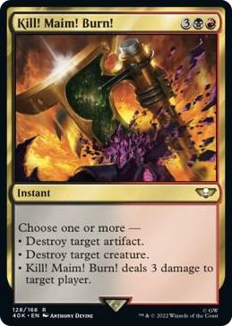 0128 Kill! Maim! Burn! R Universes Beyond: Warhammer 40,000