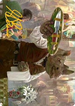 0062 Killer Service Art Card (Gold-Stamped Signature) S Art Series: Streets of New Capenna